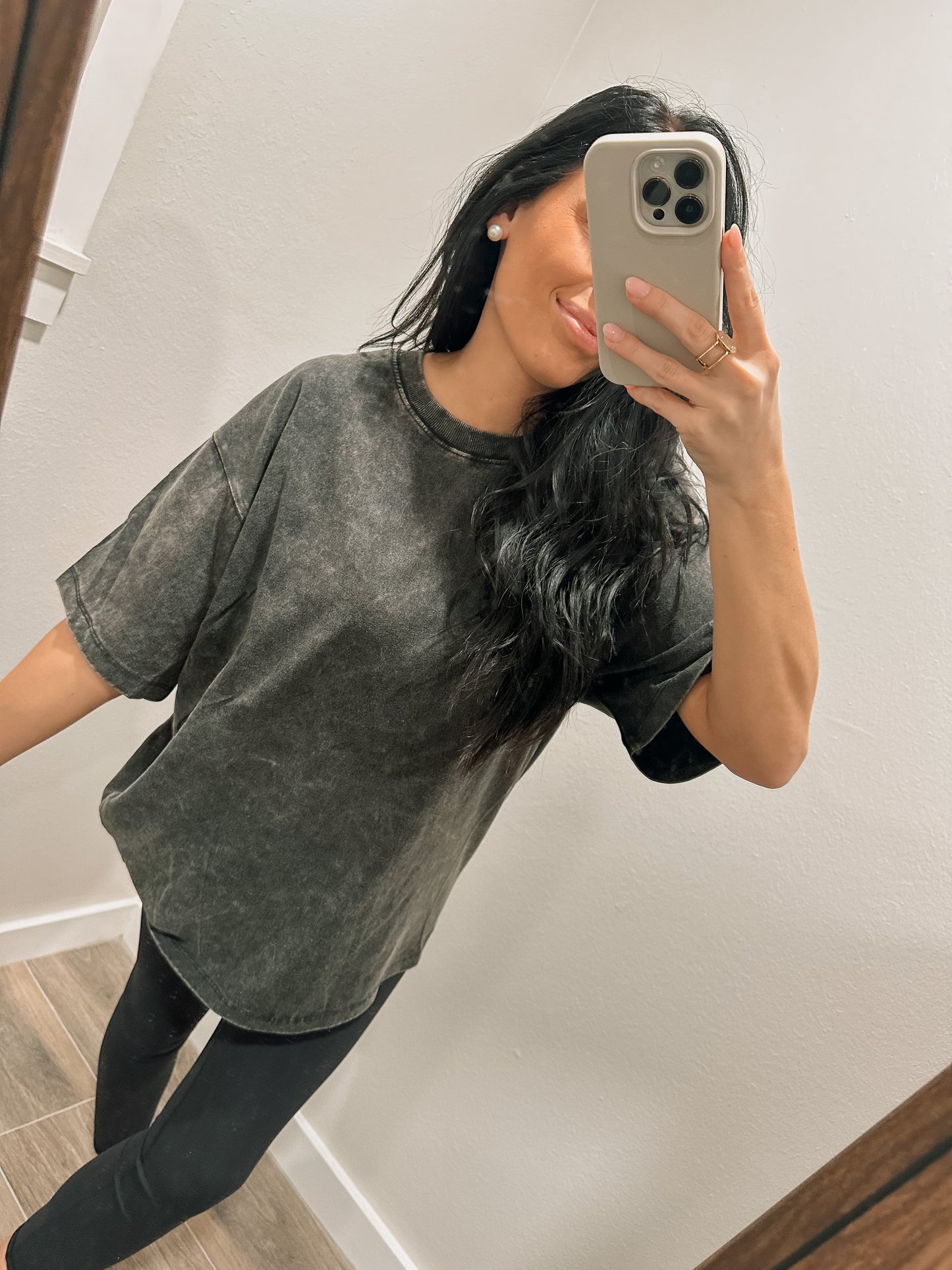Jade Acid Wash tee
