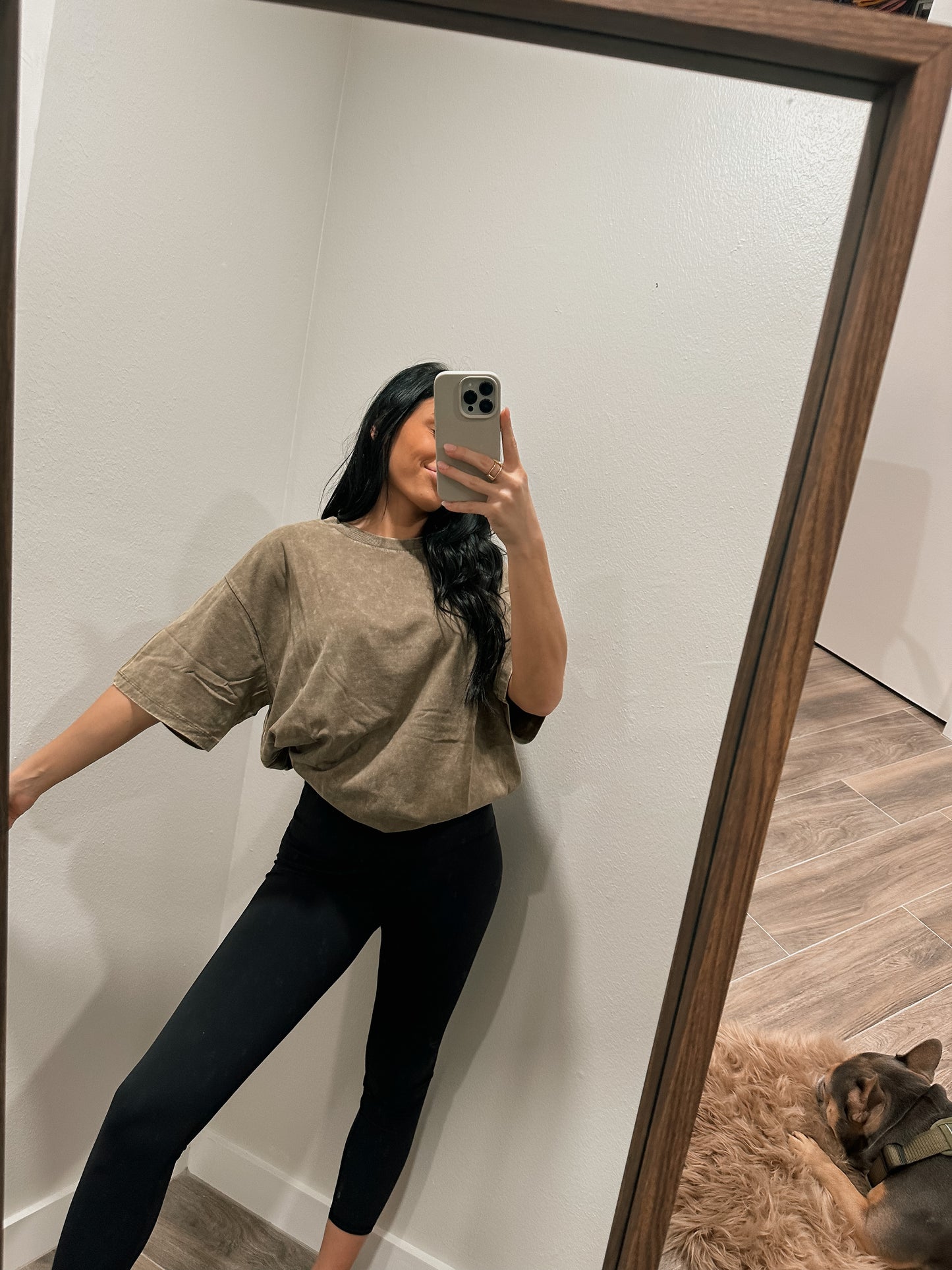 Jade Acid Wash tee
