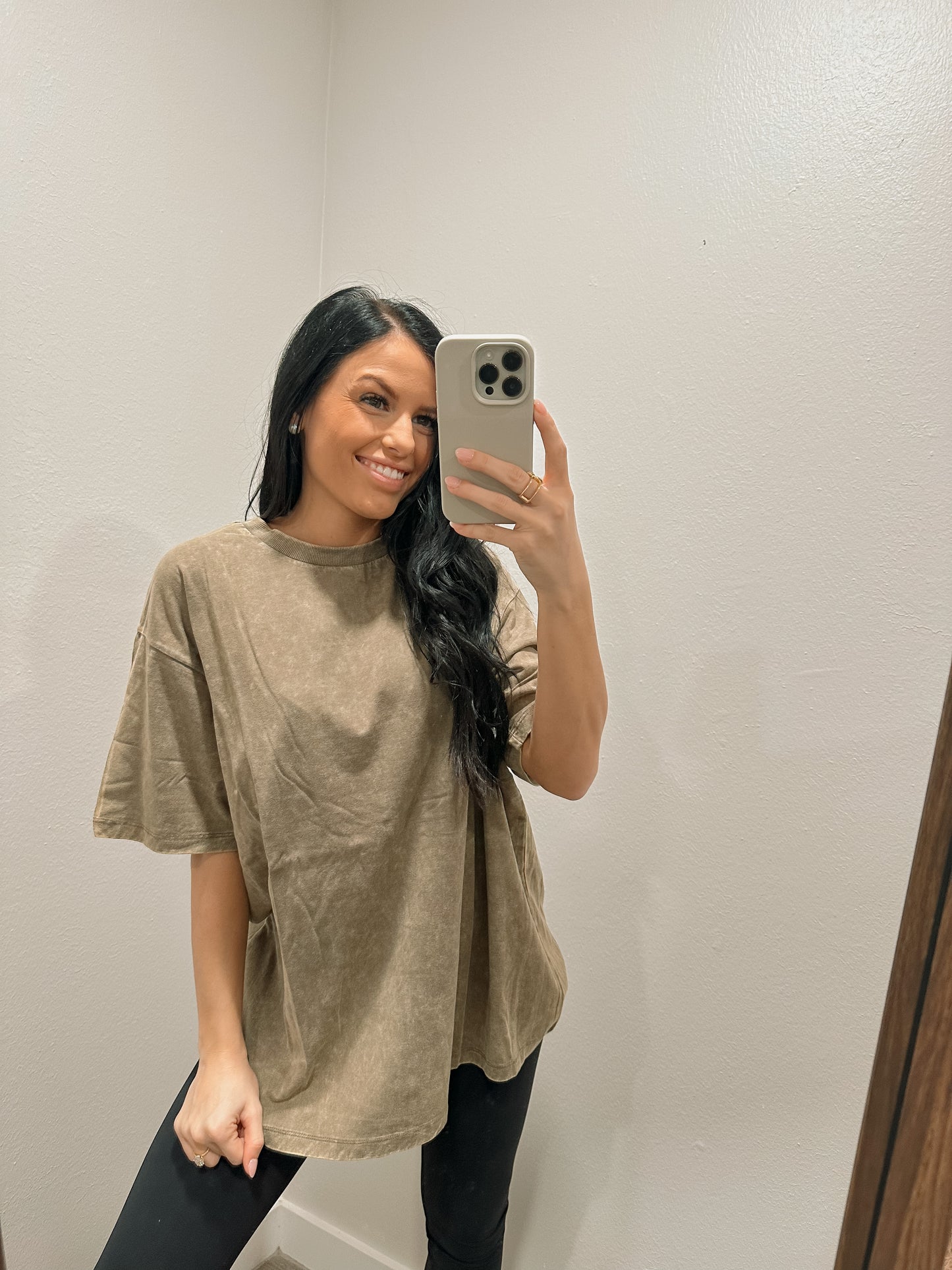 Jade Acid Wash tee