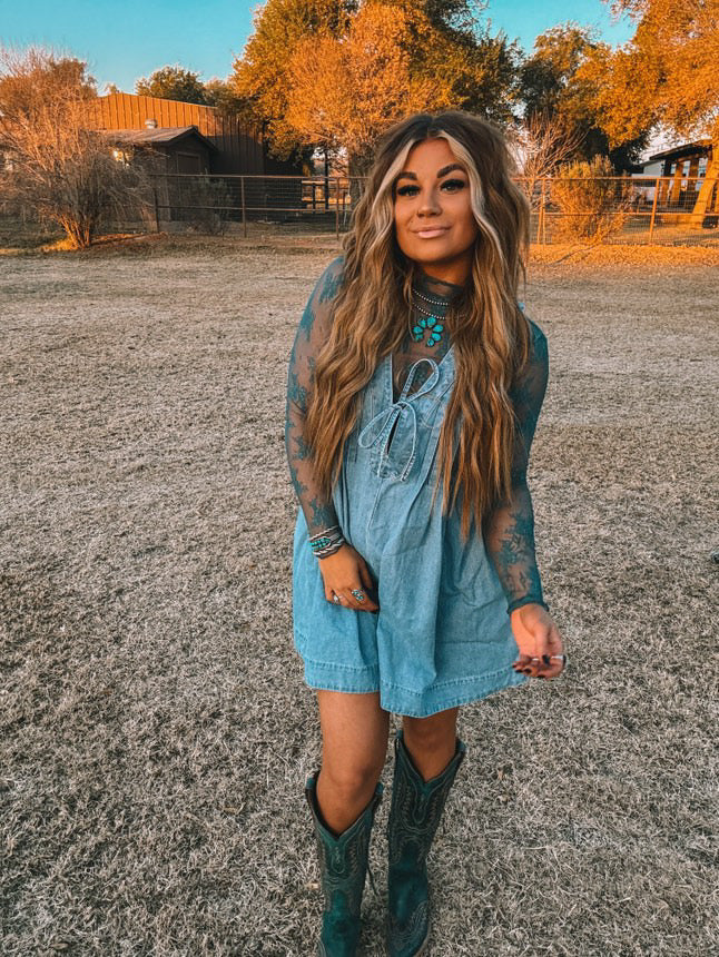 Graceland jean romper