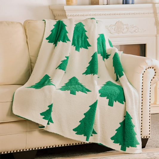 Christmas tree blanket