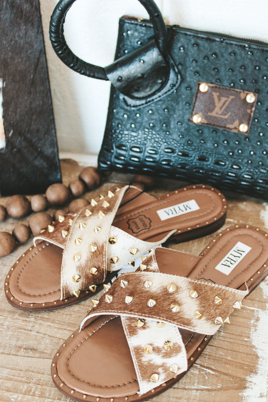 Studded Sandals